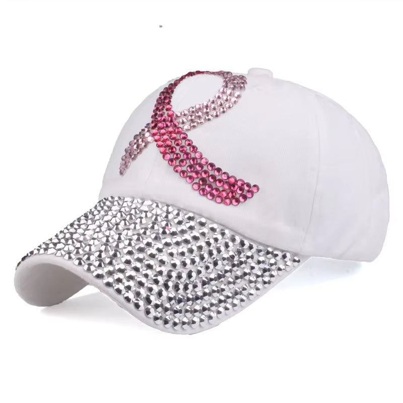 [] Baseball Cap for Men & Women 2024 New Fashion Sun Hat the Adjustable 100% Cotton Rhinestone Cap Hat