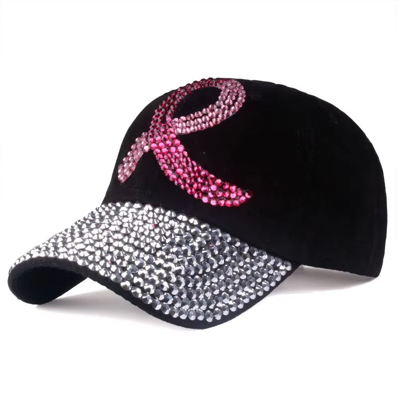 [] Baseball Cap for Men & Women 2024 New Fashion Sun Hat the Adjustable 100% Cotton Rhinestone Cap Hat